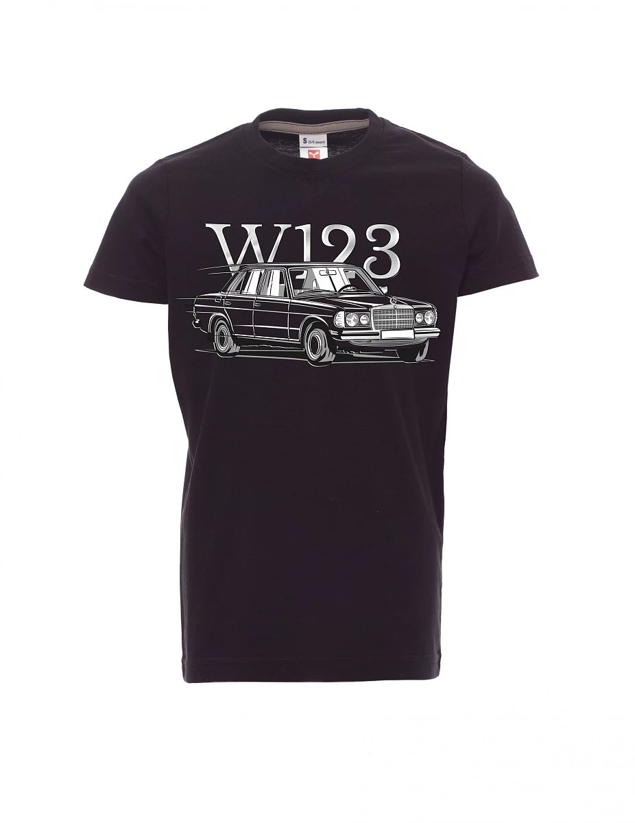 Maglia da bambino nera W123