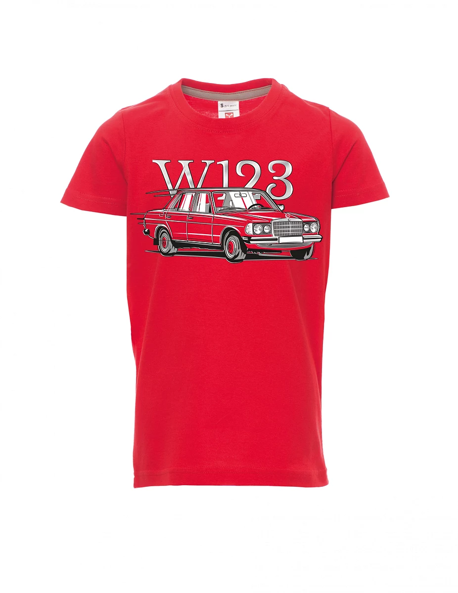 Maglia da bambino rossa W123