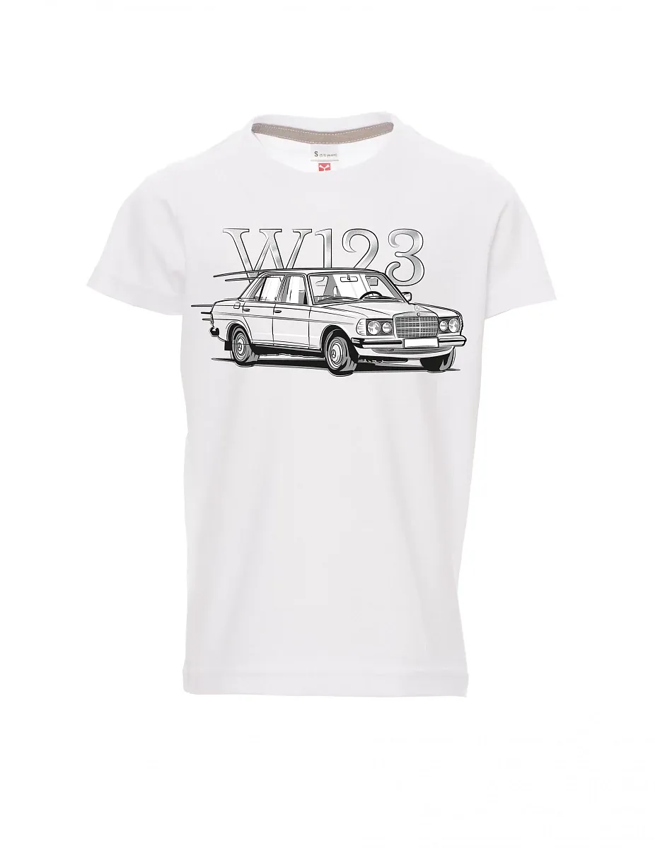 Maglia da bambino bianca W123
