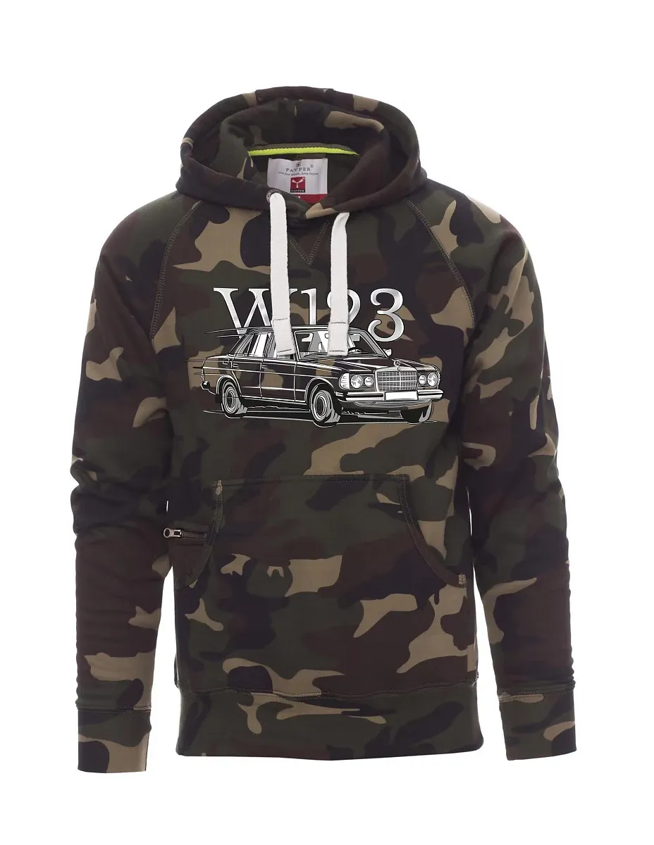 Felpa da uomo camuffare W123