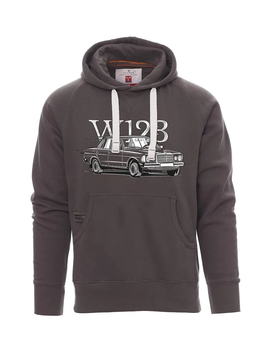 Felpa da uomo grigia W123
