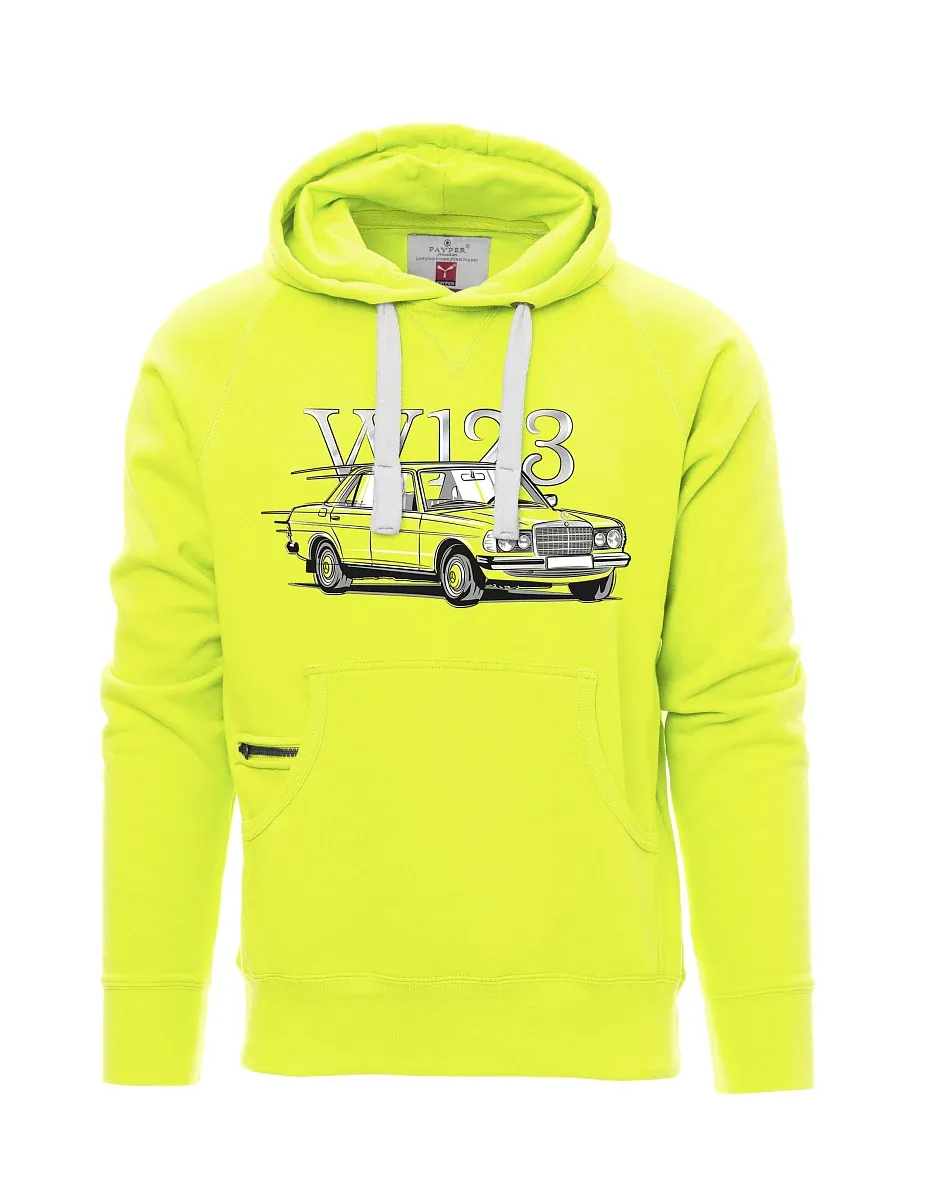 Felpa da uomo fluorescente W123